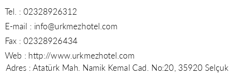 rkmez Hotel telefon numaralar, faks, e-mail, posta adresi ve iletiim bilgileri